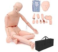 LYDBMYT Teaching Model Multi-Functional Patient Care Simulator Male and Female Nursing Manikin Human Anatomical Model for Students Education Teaching Medical Training Skills