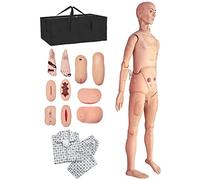 LYDBMYT Training Manikin Model Multi-Functional Demonstration Manikin Patient Care Human Manikin Men and Woman Interchangeable Nursing