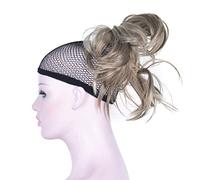 Lydell Adjustable Messy Style Ponytail Hair Extension Synthetic Hair-Piece with Jaw Claw Amzing Shape For You (AB16/613)