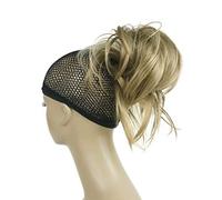 Lydell Adjustable Messy Style Ponytail Hair Extension Synthetic Hair-Piece with Jaw Claw Amzing Shape For You (L16/613 Blonde Highlighted)