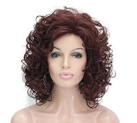 Lydell Short Length Afro Curl Full Synthetic Wig Women Wigs