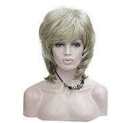 Lydell Short Shaggy Layered Classic Cap Full Synthetic Women's Wigs (24)