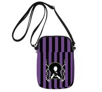 Lydia Deetz Crossbody Bag Lydia Deetz Gifts I Myself Am Strange And Unusual Gifts Lydia Deetz Shoulder Bag (purple black UK)
