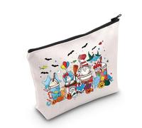 Lydia Deetz & Sandworm & Sally & Jack Makeup Bag Edward & Bride Gifts Scissorhands Movie Gifts (Yellow Red Balloon UK)