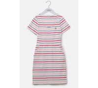 Lydia Dress Cotton Stretch Scoop Neck Casual Dress with Pockets Lighthouse Clothing Pink 10