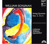 Lydian String Quartet - Schuman: String Quartets 2,3 & ,5