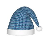 LYDIFSSRL Abstract Science Chemistry Illustration 3D Print Christmas Hat for Children Xmas Holiday Santa Hats Festive Party for Accessories