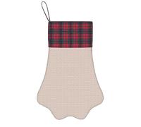 LYDIFSSRL Cute Gnome Print Charming Dog Cat Paw Christmas Stocking Pets Accessory For Xmas Sock Decor Gifts