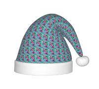 LYDIFSSRL Hello Hawaii Print Christmas Hat for Children Xmas Holiday Santa Hats Festive Party for Accessories