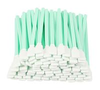 LYDODOKA 200 Pcs Cleaning Swab Stick, Dust Free Cleaning Sponge Tip, 4.8 Inch Double Sided Industrial Cotton Swabs for Camera Lense, lectronic Equipment, Car Detailing, Lab Equipment