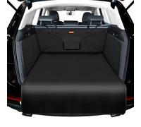 Lydonberg Dog Car Boot Liner Protector, Universal Nonslip Waterproof Pet Dog Back Seat Cover, Durable Washable Cargo Cover Mat Travel for Car Truck SUV (Black)