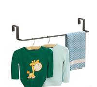 LYDSB Towel Rail Radiator With Strong Support for Hanging Wet Items, Radiator Folding Airer Radiator Towel Racks Clothes Dryer Drying Rack Rail (Black-Large) Black-large