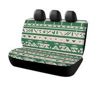 LYDSKGEQ Dog Aztec Fringe Pattern Car Seat Cover Scratchproof Rear Seat Protector Waterproof & Easy Install Universal Fit Back Seat Covers for Suvs Trucks Sedans Vans Automotive Interior Accessories