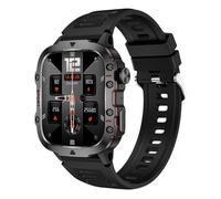 LYEAA 1.96 Inch Touch Screen Smartwatch with Bluetooth Call, AI Voice, Health Monitor, 3ATM Waterproof Fitness Tracker for Android and IOS
