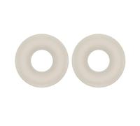 LYEAA 1 Pairs Ear Cushion Waterproof Silicone Earpads Case Dirt Ear Protective Sleeve Replacement for Sony WH-CH520 (Beige)