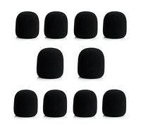 LYEAA 10 pk Handheld Sta croph ndsn, Spon c Cover, Foam Cover ndsn Protective Shield for KTV DJ Sta croph