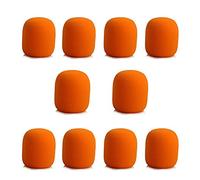 LYEAA 10 pk Handheld Sta croph ndsn, Spon c Cover, Foam Cover ndsn Protective Shield for KTV DJ Sta croph