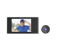 LYEAA 3.5 Inch Peephole Door Video Camera with 120° Wide View Angle, 1MP Digital Doorbell Viewer for Home Office