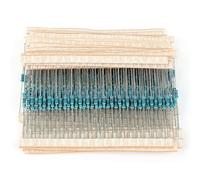 LYEAA 300/600pcs Metal Film Resistance Assortment Kit 30 Kinds Mixed Metal Film Resistance Pack 10R-1M Resistance 1% 1/4W (600PCS Bag)