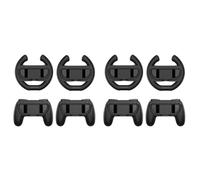 LYEAA 4 in 1 Racing Steering Wheels and Hand Grips for Switch 2 Joy-Con Controller Set Game Controller