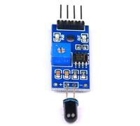 LYEAA 4 Pin Fire Detector Infrared Receiver Module Sensitivity Adjustable Infrared Receiving Module Accessories for DIY Kit