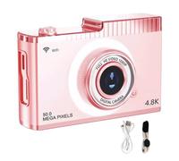 LYEAA 4K 50MP Digital Camera with 8x Zoom, Auto Focus, WIFI, and Fill Light for Photography and Video Camera