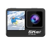 LYEAA 5K Action Camera, 170° Wide Angle, No-Shake, 30m Waterproof, 2.0Inch Touch Screen, Remote Control, for Outdoor Adventures