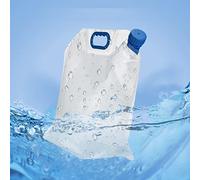 LYEAA 5L/10L/15L/20L Outdoor Folding Water Bag Container, Plastic Car Water Carrier Drinking Water Container for Indoor/Outdoor, Car Water Storage Bag with Spigot for Sport Camping Hiking Picnic