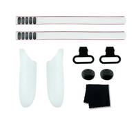 LYEAA Accessoris Set Battery Cover Replacement Kit Adjustable Active Straps Metal Ring Buckle Lens Cloth Joystick Caps for Meta Quest 3 Controller Grips