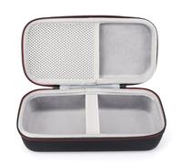 LYEAA Anti-Scratch Hardshell Case Splashproof Anti-Drop with Mesh Pocket Hard Carrying Case Shockproof Portable Case Bag for Anker SoundCore Motion 300 (Grey)