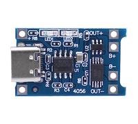 LYEAA Battery Charging Board Micro USB Mini Battery Charger Board 1A DC4.5-5.5V with Indicator Light for Lithium Batteries (1PCS)