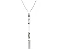 LYEAA Breathing Necklace Anxiety Stress Relief Tool for Mindfulness (A)