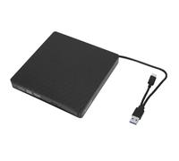 LYEAA Computer mobile optical drive box Dual Interface DVD RW CD Writer - USB 3.0 Type-C Optical Drive PC