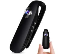 LYEAA Cycling Video Recorder 1080P Full HD Portable Pocket Body Cams with Back Clip Mini Camcorder Video Audio Recording Portable Law Enforcement Recorder Motion Activate Loop Recording High