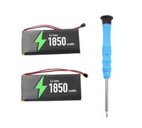 LYEAA Game Handle Battery 1850mWh Left Right Game Handle Battery Replacement with Screwdriver for Switch OLED/Joy-Con