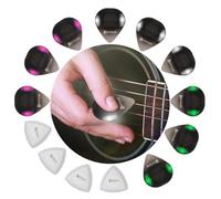 LYEAA Guitar Touch Luminous Pick with High-Sensitivity LED Light Stringed Instrument Plectrum Non-Slip Portable for Bass Electric Guitarists