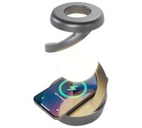 LYEAA Levitating Ball Light with Wireless Charger - RGB LED Floating Lamp for Modern Home Decor