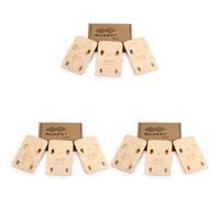 LYEAA Maple Electric Guitar Neck Shims Set for Bass - 3Pcs electric bass spacer 0.25/0.5/1 Degree Sound Absorption Spacers