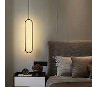 LYEAA Minimalist Nordic Long Pendant Lamp, Pendant Lamp Nordic Modern Hanging Lights for Bedroom Bedside Dining Room Chandelier Decoration Lighting Kitchen Island