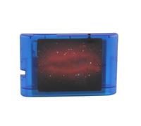 LYEAA Portable Flashcard MD Cartridge DIY Game Burning Card Professional Parts Accessories for Sega Gaming Machine Universal (Blue)