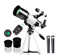 LYEAA Telescope Professional Travel 70mm Aperture Refractor Astronomical Refractor 15X-150X Astronomy Gifts