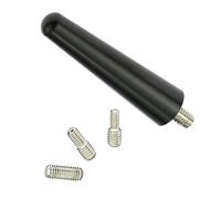 LYEAA Universal Car Antenna Replacement AM/FM/DAB Car Roof Antenna Mast Kit with Screws M4 M5 M6 Car Radio Rubber Antenna Mast Anti-noise Car Short Aerial (Small Body Cameras) (Small Body Cameras)