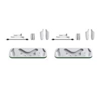 LYEAA VR Charging Station with 900mAh Batteries for Quest 3S/Quest 3 Headset & Controllers