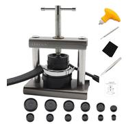LYECUN Watch Crystal Press Tool, Case Back Pry, Spring Bar Tool, Watch Repair Kit for Back Cover Opening and Closing, Battery Replacement, Modern