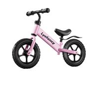 Lyefancy 12" Balance Bike for 2, 3, 4, 5 Year Old Boys Girls, Balance Bike Training Bicycle for Kids, No Pedal Adjustable Seat Walking Bike - Toddler First Bike Ride On Toys (Pink)