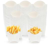 Lyellfe 250 Pack French Fry Holder, Disposable To Go Charcuterie Cups for Fries, Onion Rings, Popcorn, Take Out, Party, Grease Resistant