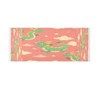 Lyeorm Chinese Dragon Pattern Washer and Dryer Covers for the Top, Fridge Dust Cover, Waterproof Washing Machine Cover with Storage Pocket for Kitchen Laundry Home