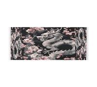 Lyeorm Chinese Dragons Washer and Dryer Covers for the Top, Fridge Dust Cover, Waterproof Washing Machine Cover with Storage Pocket for Kitchen Laundry Home