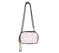 Lyeorm Cupcakes Crossbody Bags for Women Cell Phone Wallet Purses Small Shoulder Bag with Adjustable Shoulder Strap