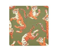 Lyeorm Cute Cartoon Animals Self-Adhesive Magic Cloth Makeup Bag Portable Cosmetic Bag Protective Wrap for Laptop Camera Lens, 21.7 X 21.7 Inch